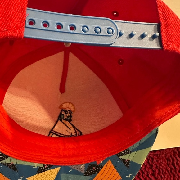 Disney Red and Blue Emperor's New Groove Hat - Picture 4 of 5